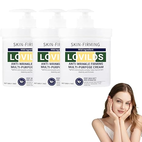 Lovilds - Crema rejuvenecedora reafirmante para la piel, crema reafirmante avanzada y reductora de arrugas Lovilds para todo tipo de piel