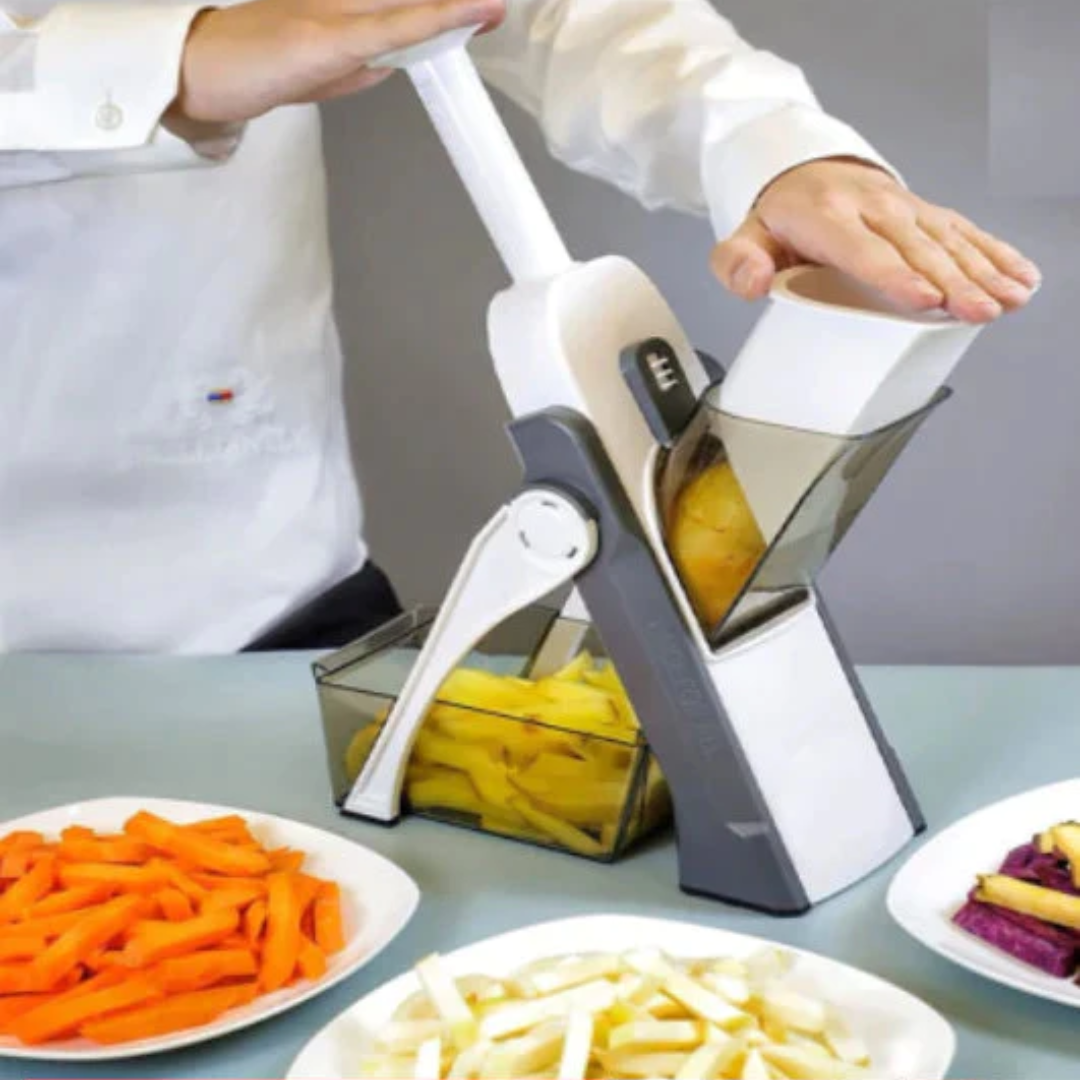 PICADOR MULTIFUNCIONAL DE VERDURAS Y FRUTAS
