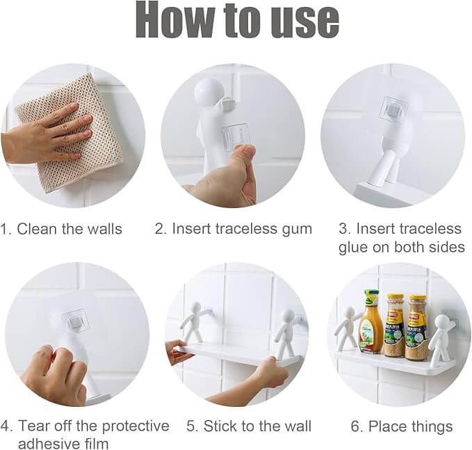 PACK 4 REPISAS MULTIFUNCIONAL