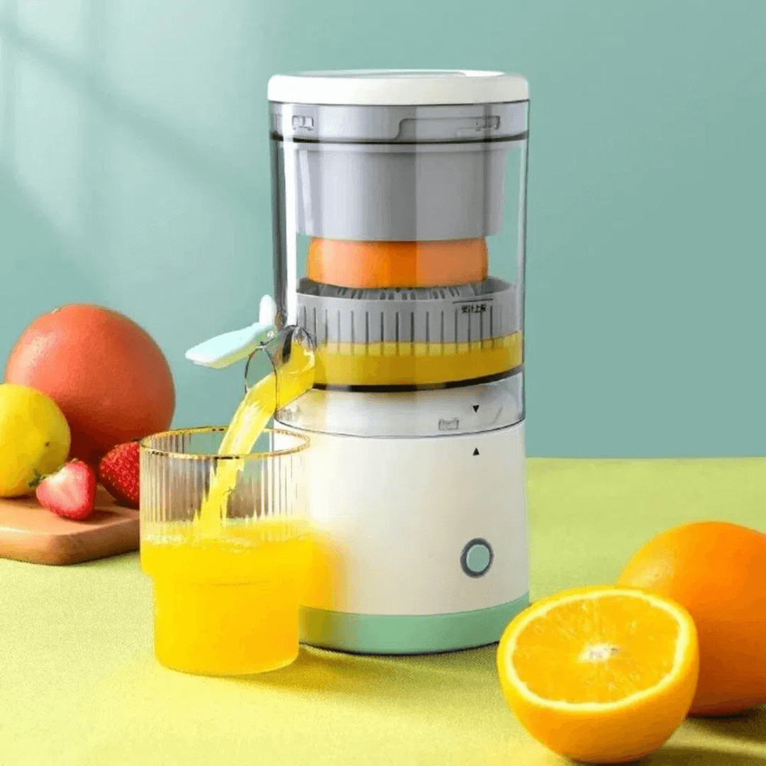 EXPRIMIDOR DE NARANJA ELECTRICO RECARGABLE