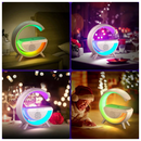 LAMPARA,PARLANTE, CARGADOR INALÁMBRICO LED 3 EN 1