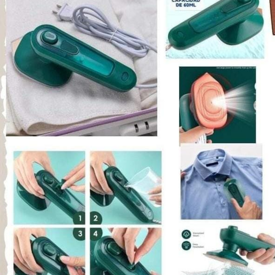 PLANCHA A VAPOR PORTATIL⭐⭐⭐⭐⭐