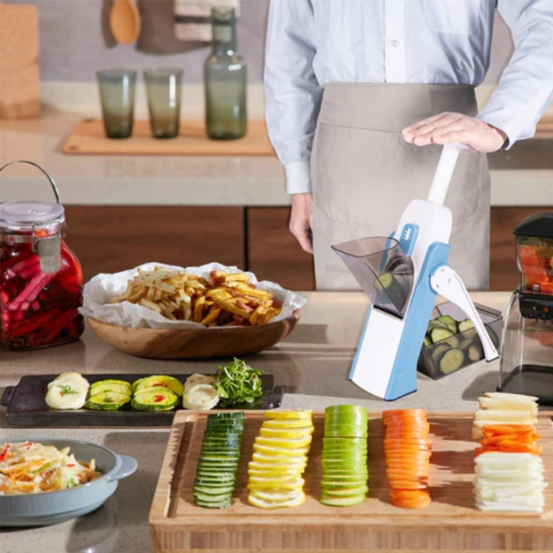 PICADOR MULTIFUNCIONAL DE VERDURAS Y FRUTAS