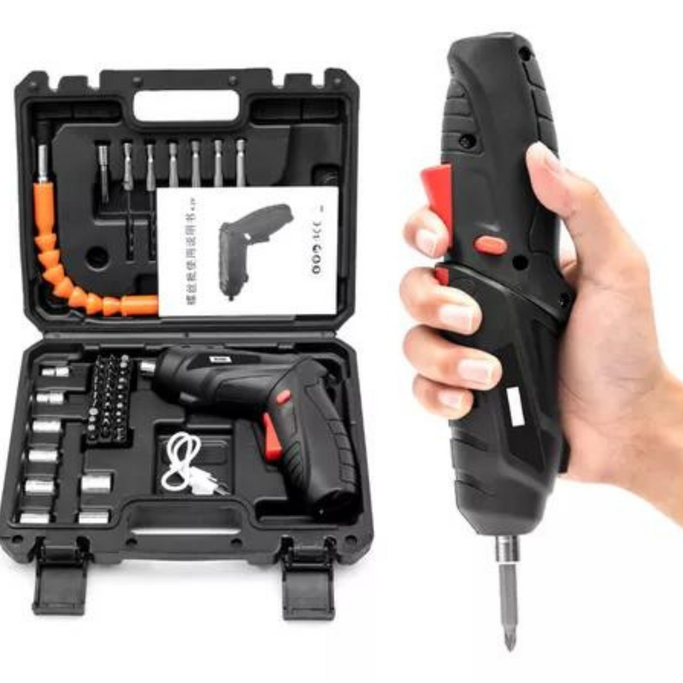 Destornillador Inalámbrico Recargable de 47 piezas | Envio Gratis