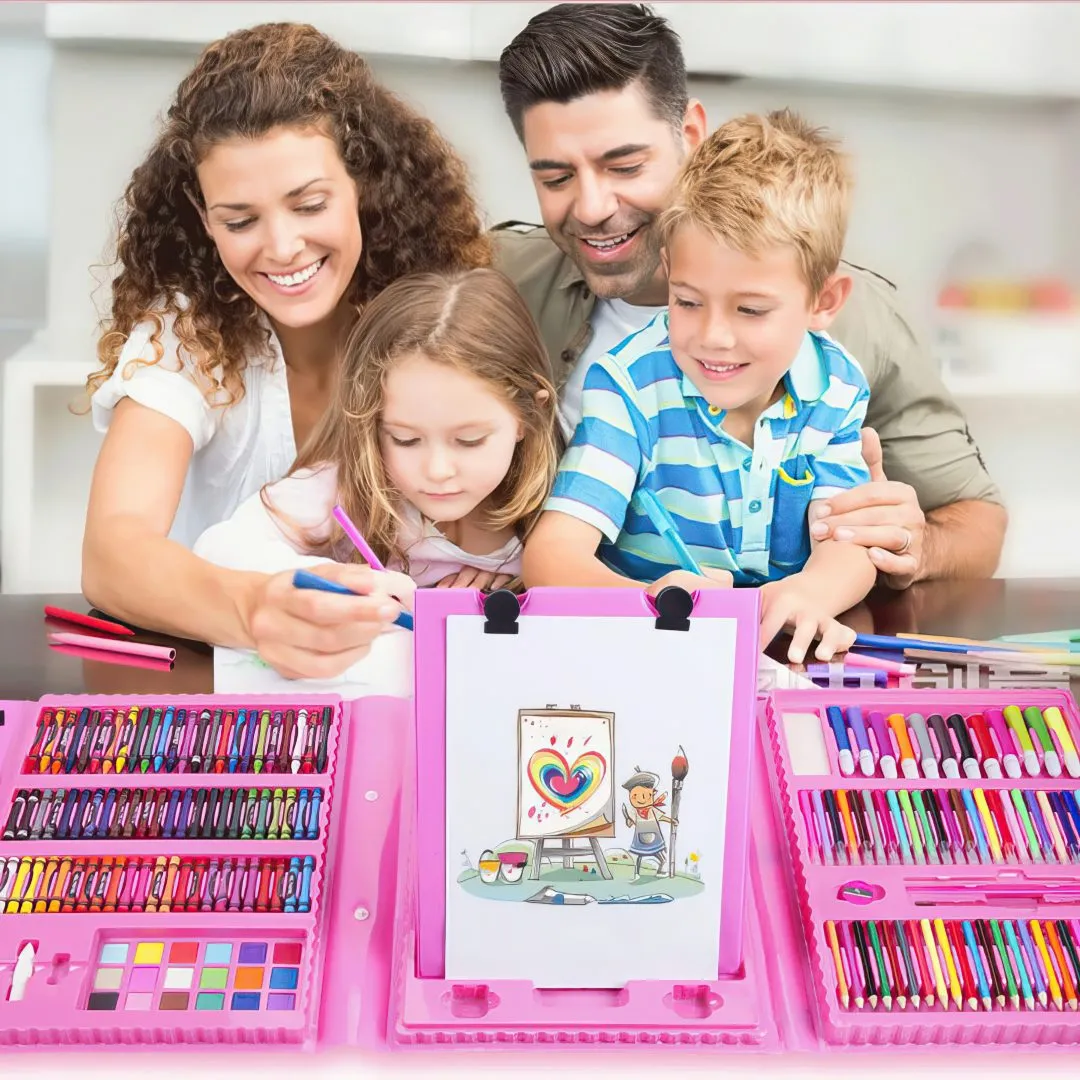 Mega Set de Arte de 208 Piezas Niñas / Niños