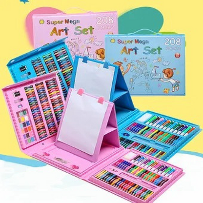 Mega Set de Arte de 208 Piezas Niñas / Niños